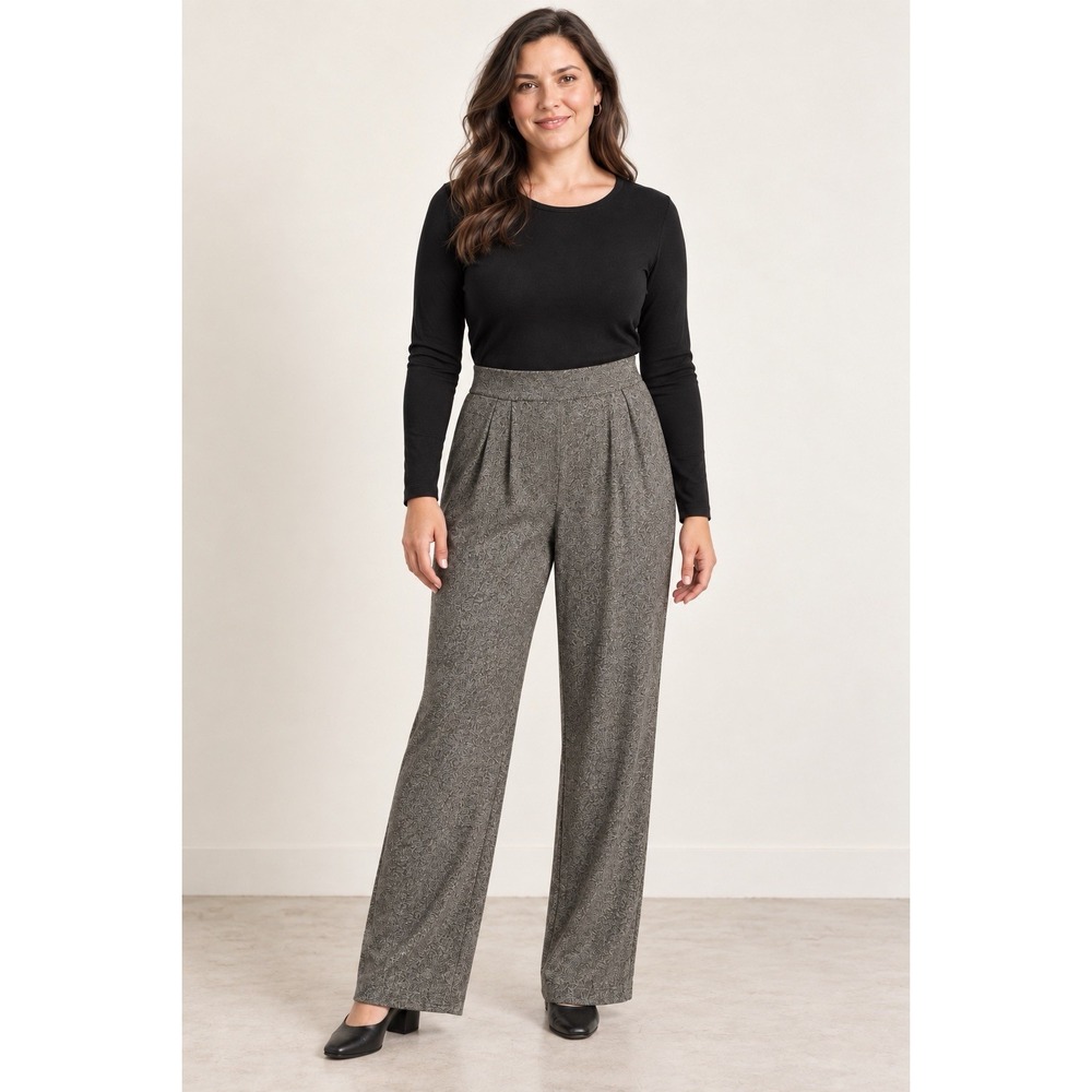 Vintage 90s Preston & York Premiere Silk Blend Pleated Dress Pants Medium NWT
